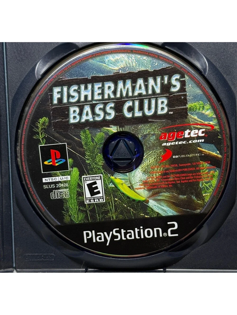 Fisherman's Bass Club PS2 PlayStation 2 Complete CIB Authentic